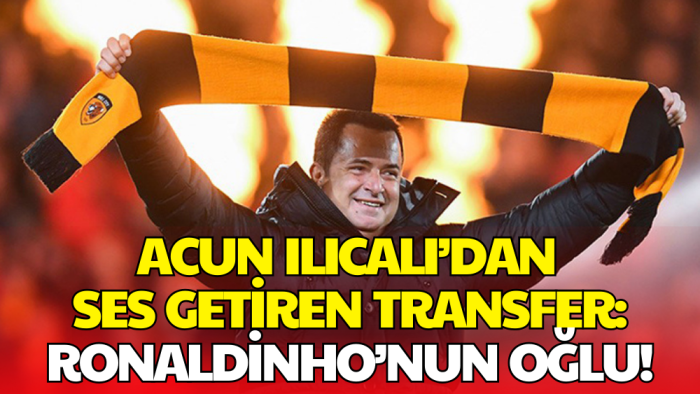 Acun Ilıcalı’dan Flaş Hamle: Ronaldinho’nun Oğlu Hull City’de